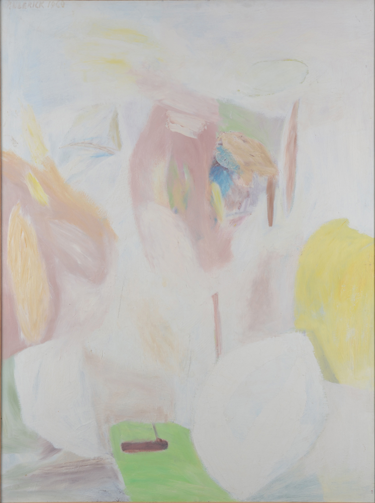 Pierre Vlerick — Composition abstraite de periode dit 'blanche', 1959-1960