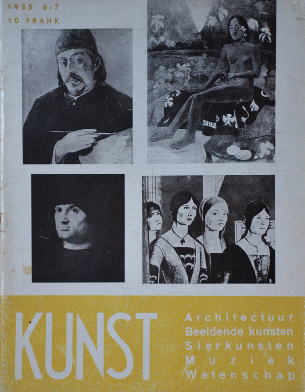 Kunst — One of the very rare issues of 1935.