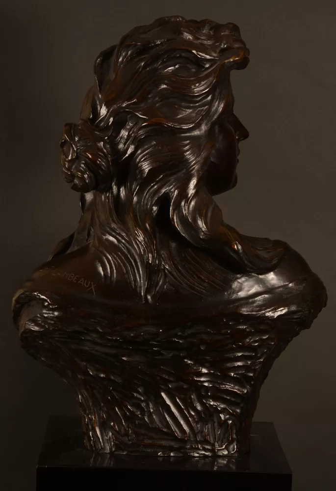 Jef Lambeaux Fierté, a large bronze bust, Gallery, Sculptures, Jef  Lambeaux Fierté, a large bronze bust