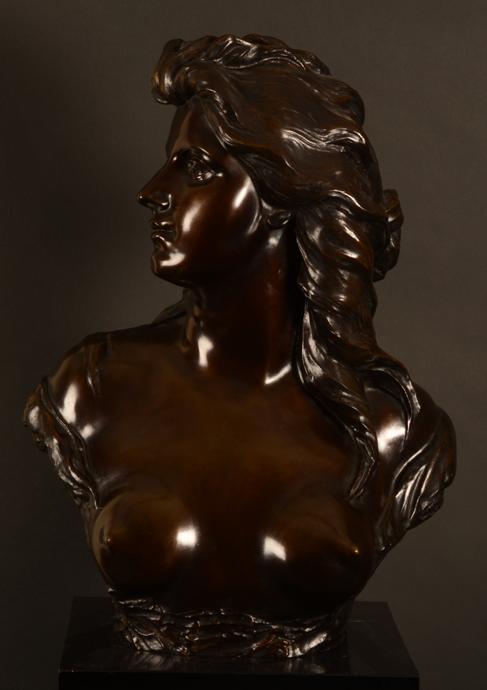 Jef Lambeaux — View from the front with the woman in profile
