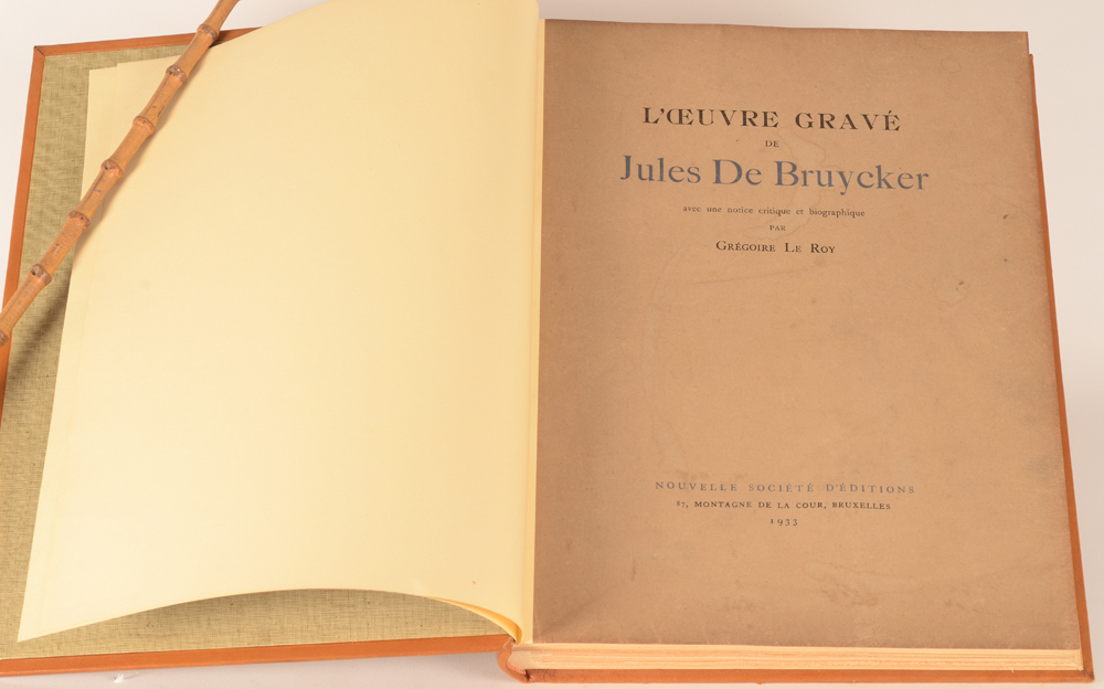 Gregoire Le Roy — Original paper cover with title, slightly soiled.