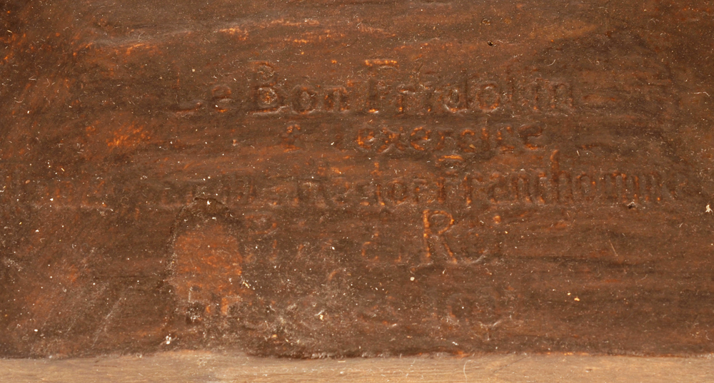 Hippolyte Le Roy attr. — Inscription on the base