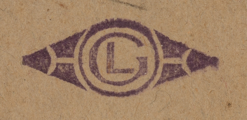 Georges Lemmen — Monogram stamp G L, bottom right