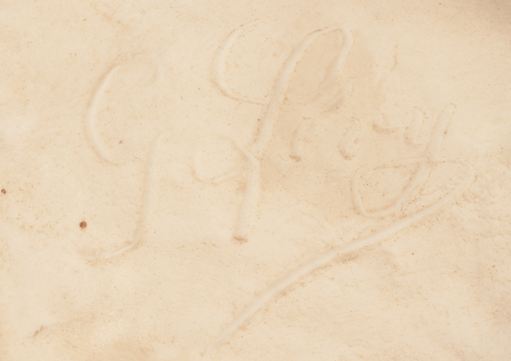 G. Lévy — Signature of the artist at the side