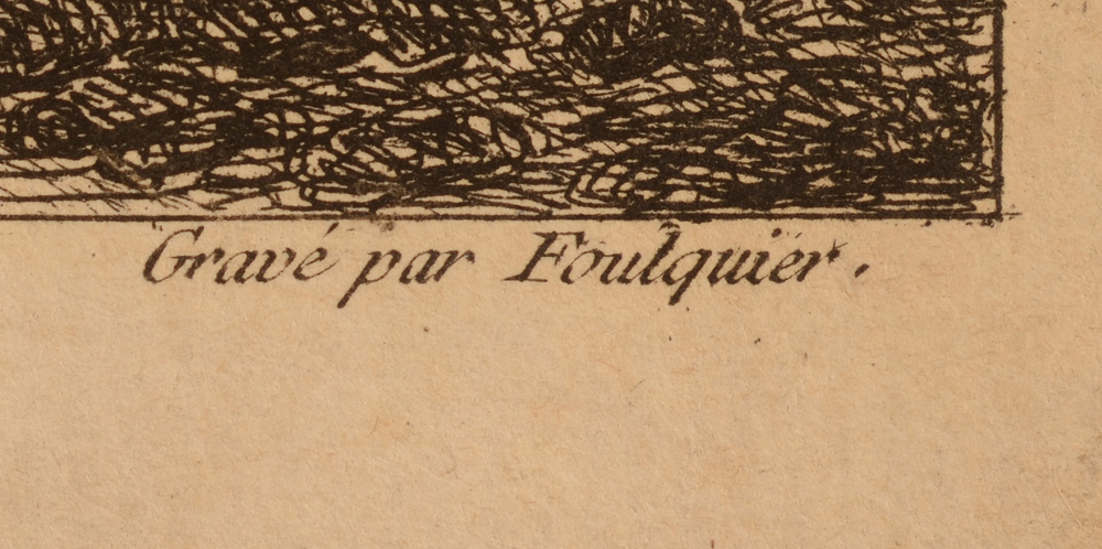 Philippe Jacques de Loutherbourg — printed signature of the engraver bottom right