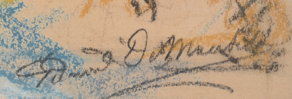 De Maertelaere Edmond — Signature of the artist bottom right