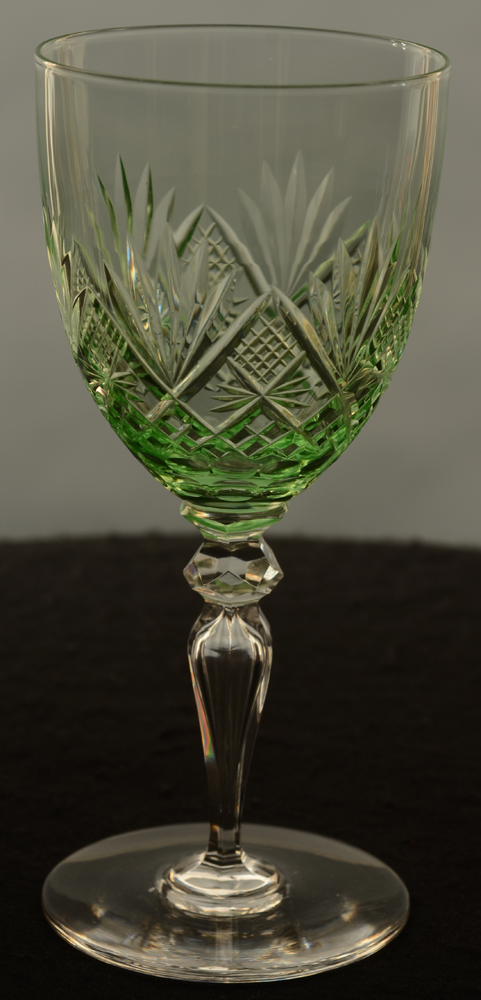 Lydia riesling — Val St-Lambert Lydia riesling glass crystal<br>
