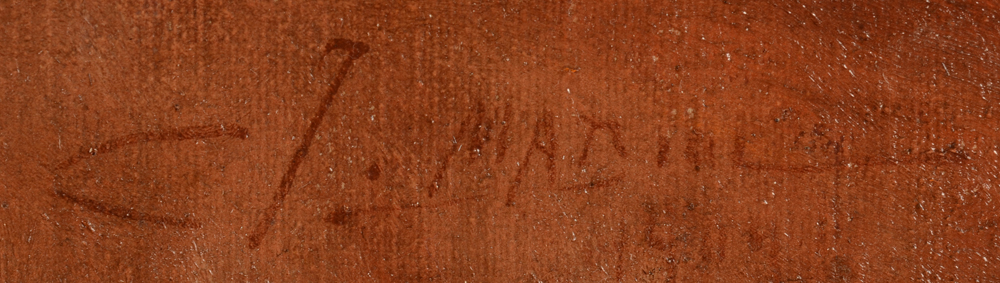 Jacques Madyol — Signature of the artist and indistinct date bottom right