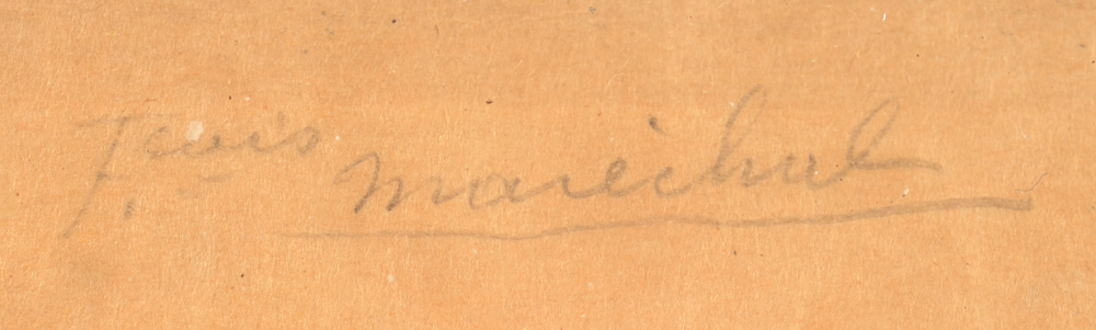Francois Marechal — Signature (of the artist?)