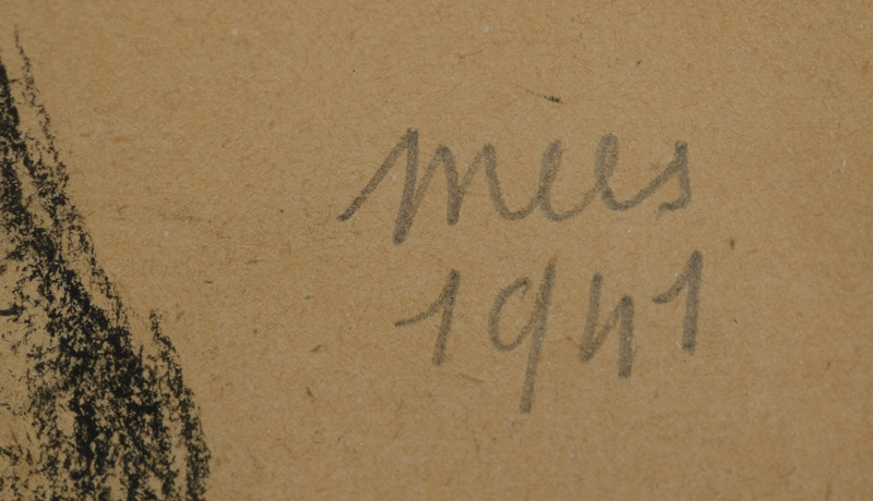 Jozef Mees — Signature and date by the artist, bottom right.