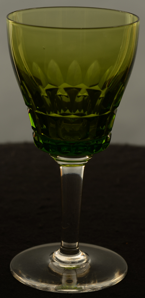 Mery Riesling Wine glass — Mery Riesling glas donker groen Val St-Lambert