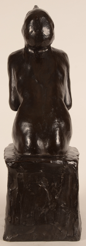 George Minne — Back of the sculpture
