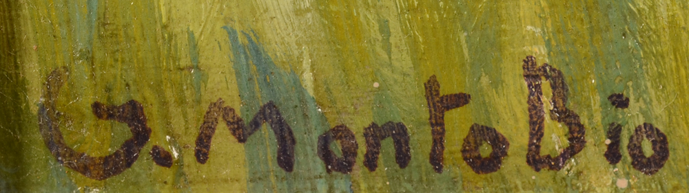 Guillaume Montobio — <p>Signature of the artist, bottom left</p>