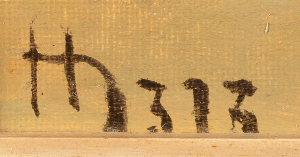 Henri Nuyttens — Mongram signature bottom left