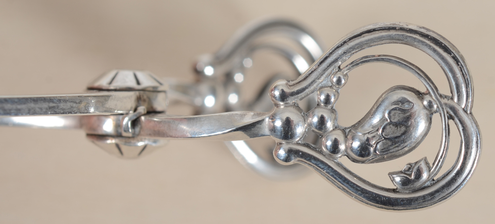 Georg Jensen — Detail of the 'blossom' pattern