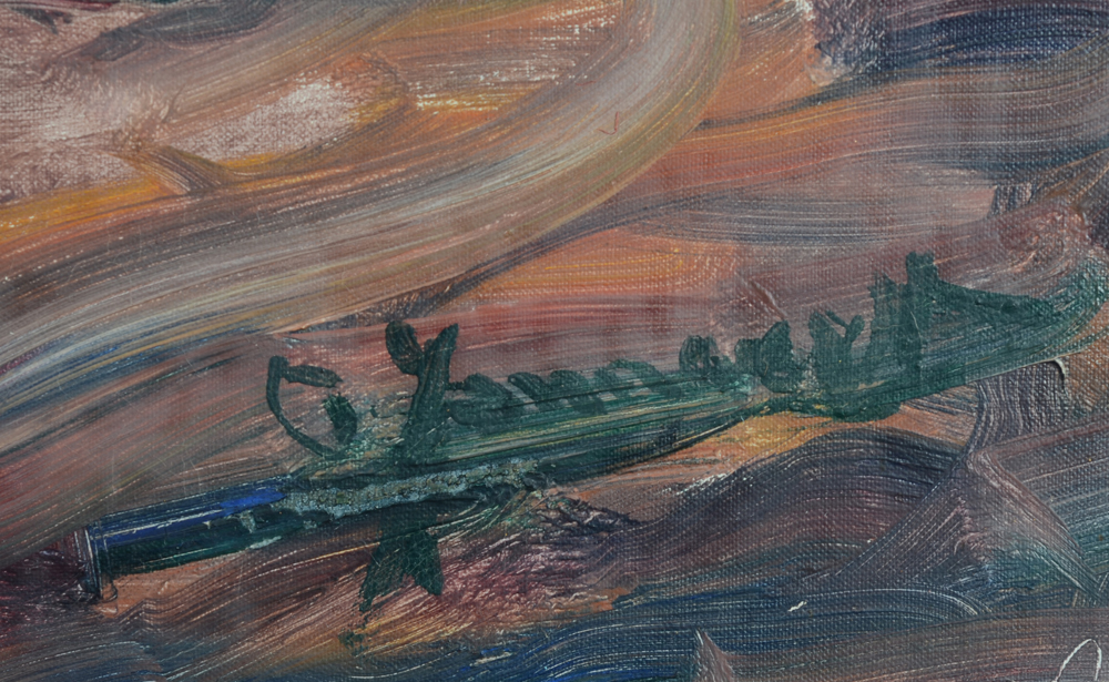 Clémence Jonnaert — Signature of the artist, bottom right