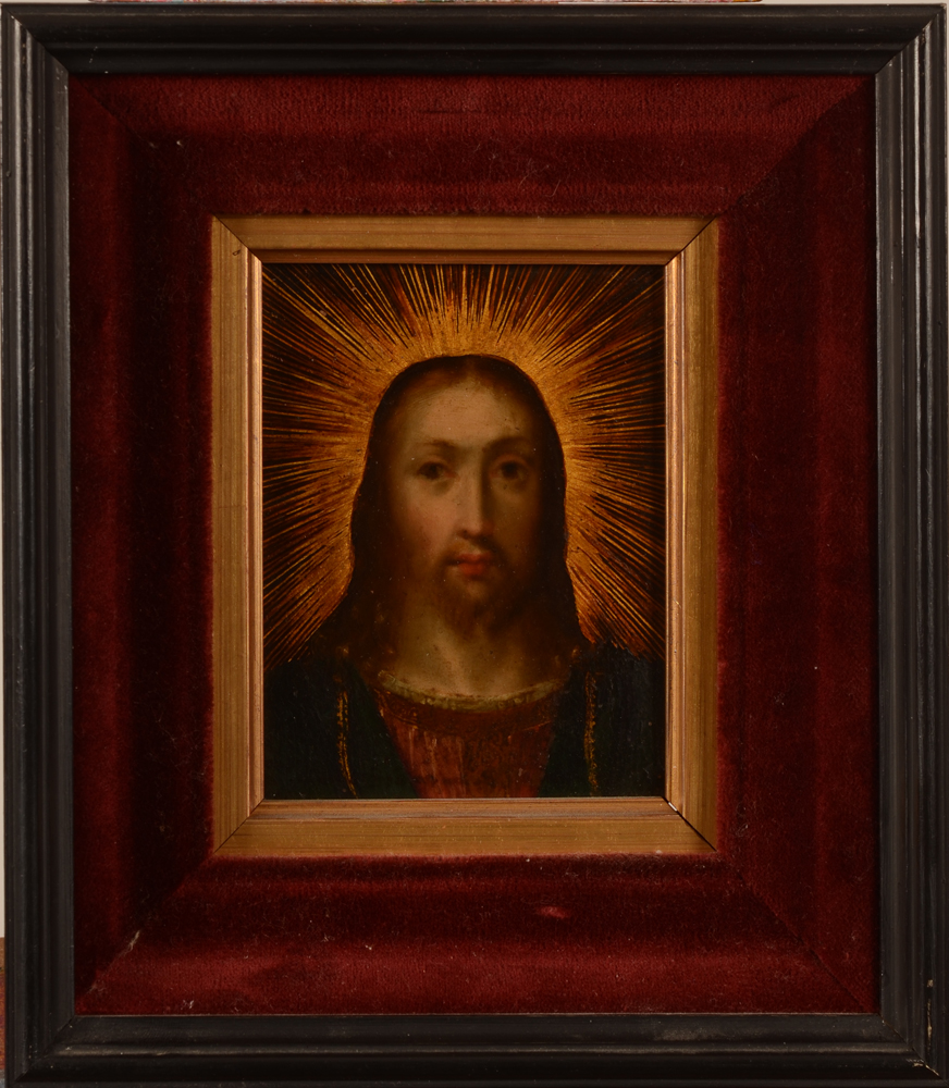Old Master — The painting in its modern frame