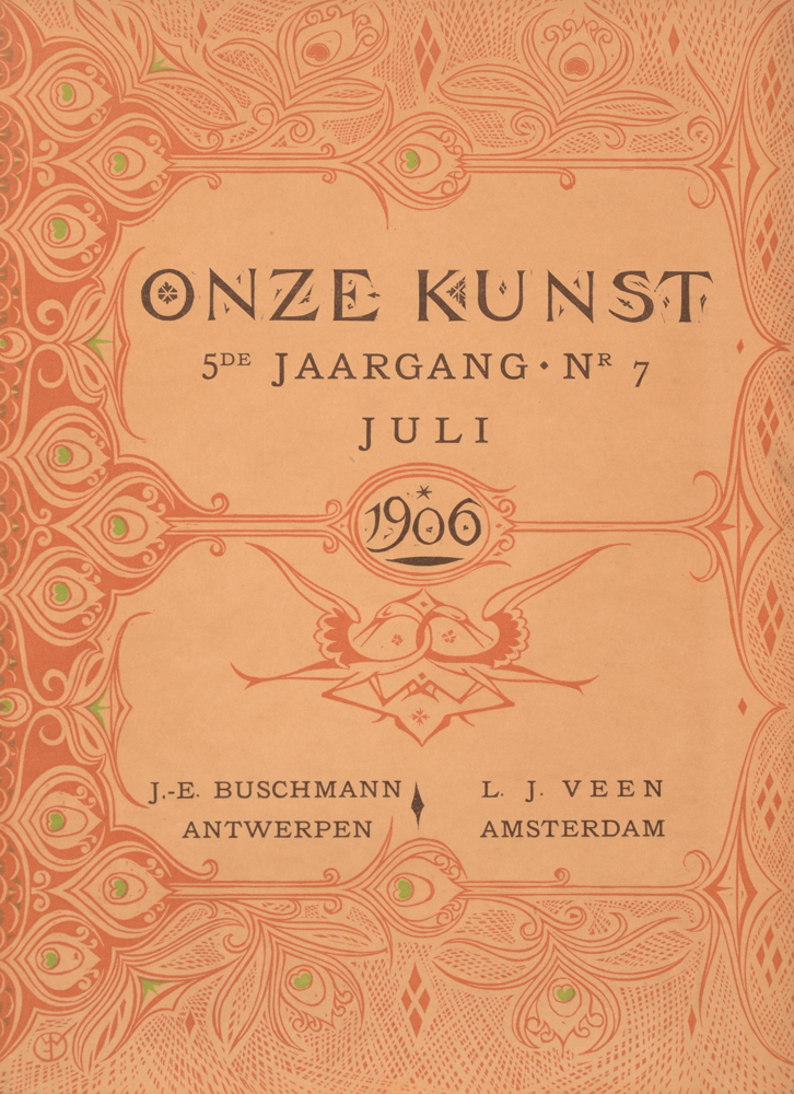 Onze Kunst 1906 — Second half year in loose issues