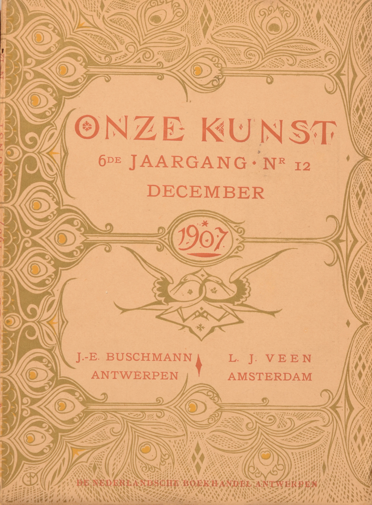 Onze Kunst 1907 — December issue