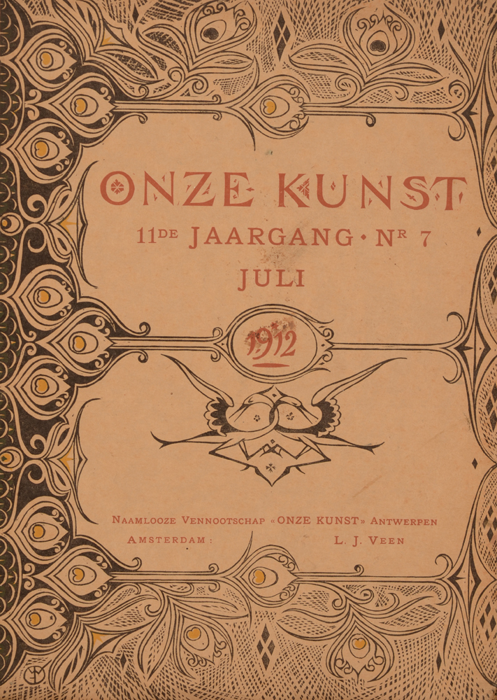 Onze Kunst 1912 — July issue
