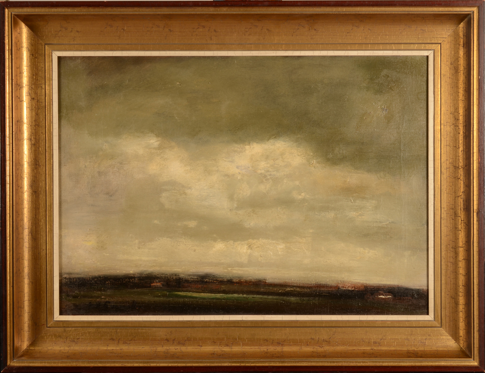 John Permeke — the painting in its frame