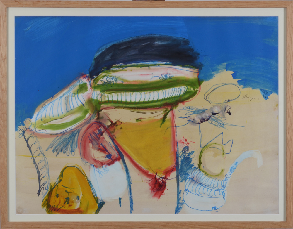 Hugo De Clercq — The watercolour in its modern frame