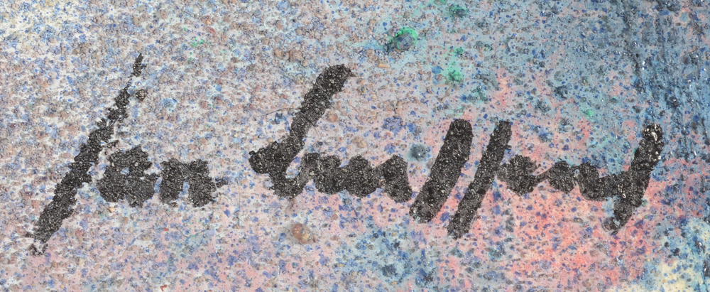 Jan Bursssens — Signature of the artist bottom right