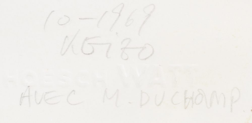 Keizo Morishita — Signature of the artist in pencil with date and tile bottom right