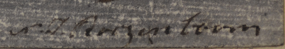 Nicolaas Johannes Roosenboom — Signature of the artist, bottom right