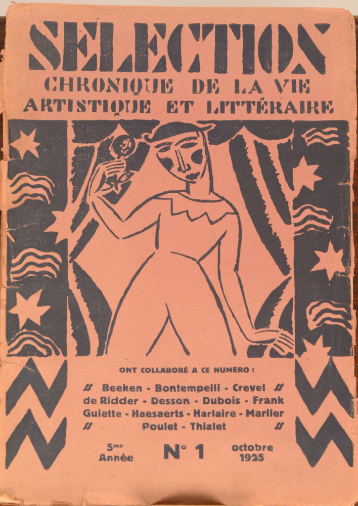 Sélection — La revue d'art expressioniste le plus important de la Belgique, incorporant aussi le surréalisme
