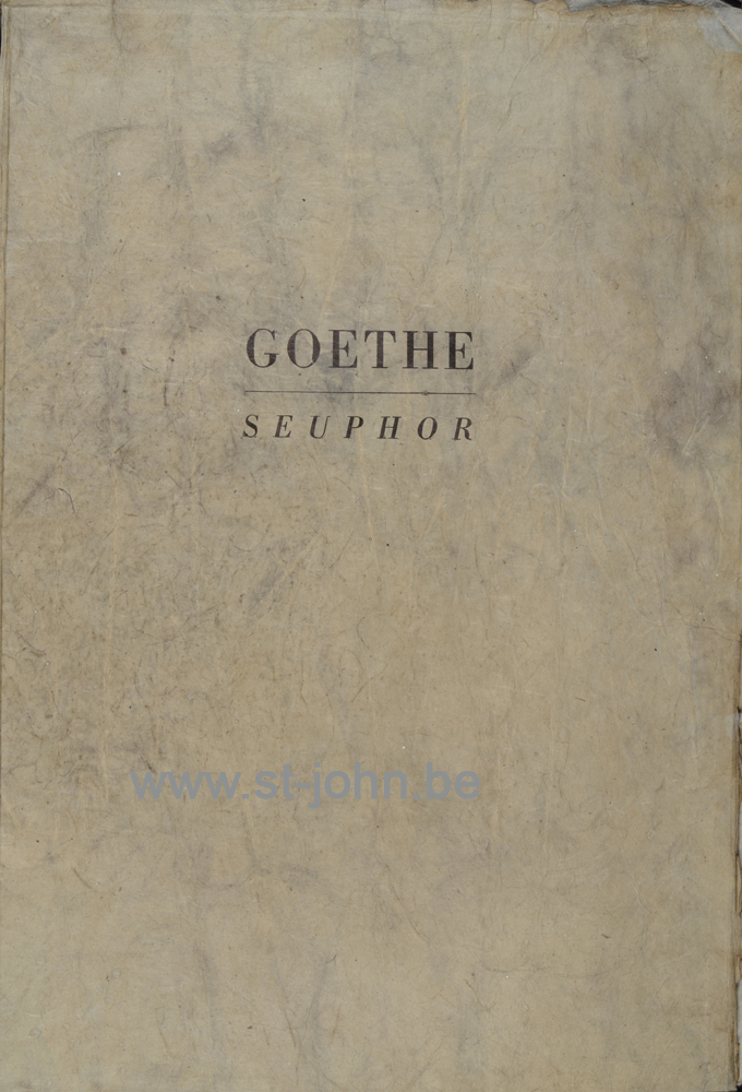 Goethe, Herr Jesus, 1994 (book). — <p>
	Goethe, Herr Jesus, edited and printed by De Prentenier private press, with an etching by Seuphor and an additional text by Jan D&#39;Haese. This copy numbered 12/20.</p>