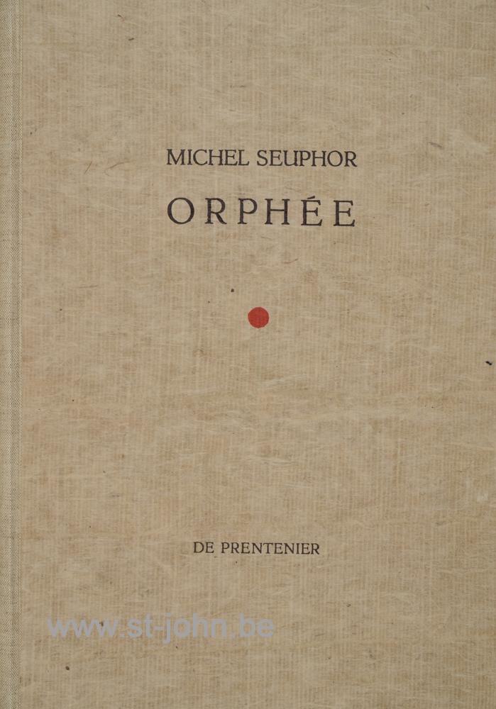 Orphee, 1996 (book). — <p>
	Orphee, printed and edited by De Prentenier private press, with two large etchings , signed by the artist. This copy numbered 11/22.</p>