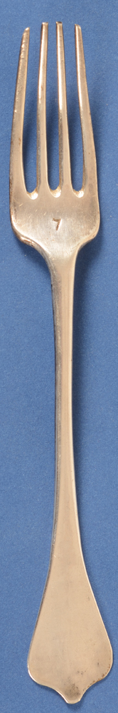 Mechelen silver fork 1727 — Malines, fourchette en argent&nbsp;