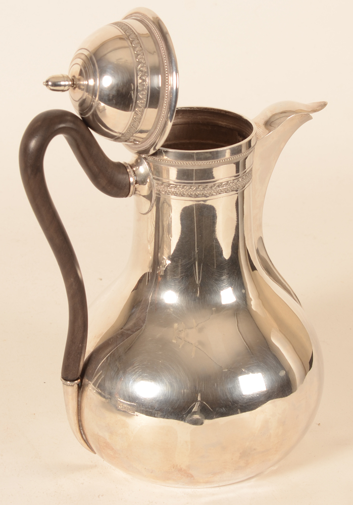 Bernardus Van Bosterhaudt — The coffeepot with the lid open<br>