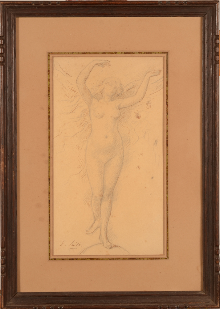 Eugène Smits  — The drawing in its period frame