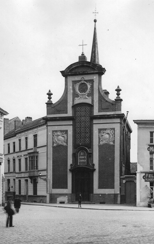 Kapel St-Jan in d'Olie — De kapel in 1899