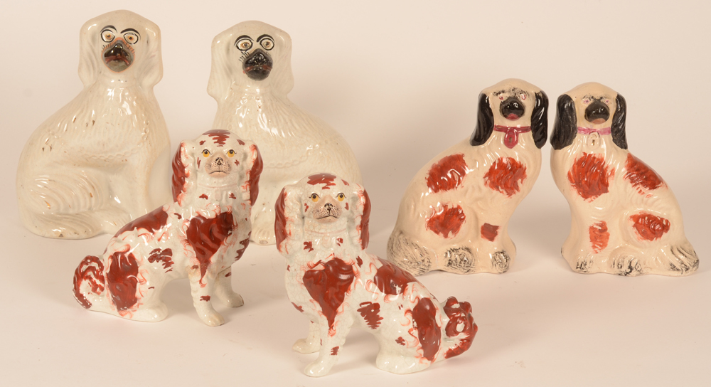 Staffordshire collection — Oh yes, with dogs