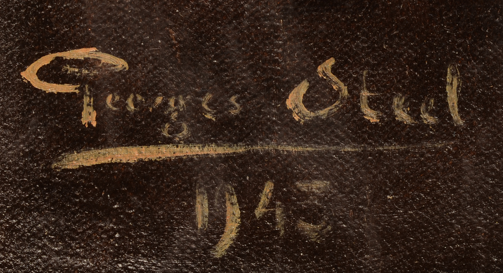 Georges Steel — Signature of the artist and date, bottom right