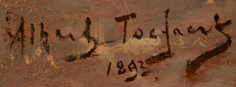 Albert Toefaert — Signature of the artist and date, bottom right