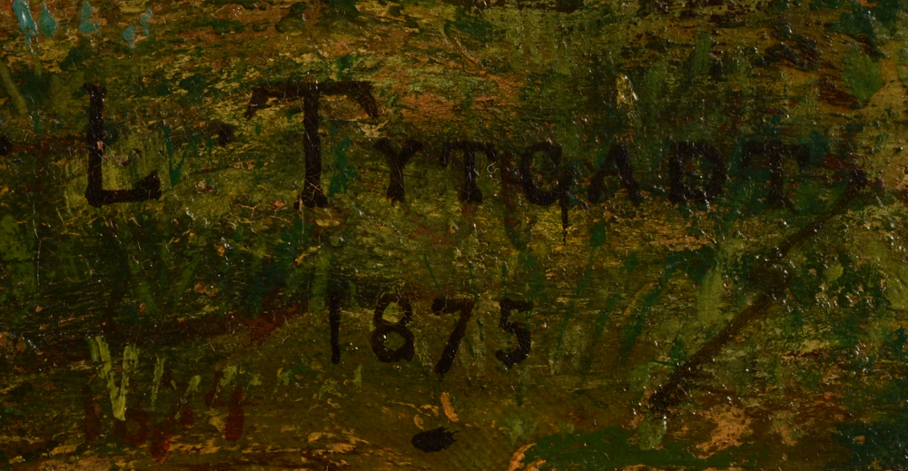 Louis Tytgadt — Signature of the artist and date bottom right