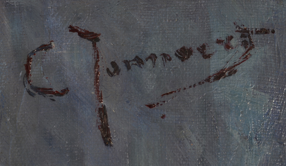Clémence or Clementine Jonnaert  — Signature of the artist, top right