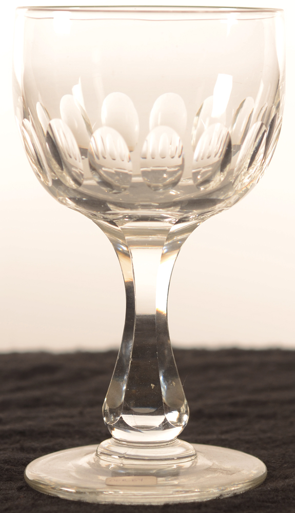 Val Saint-Lambert Derby 153 — Val St-Lambert, modele Derby, verre de vin en cristal, hauteur 153 mm&nbsp;