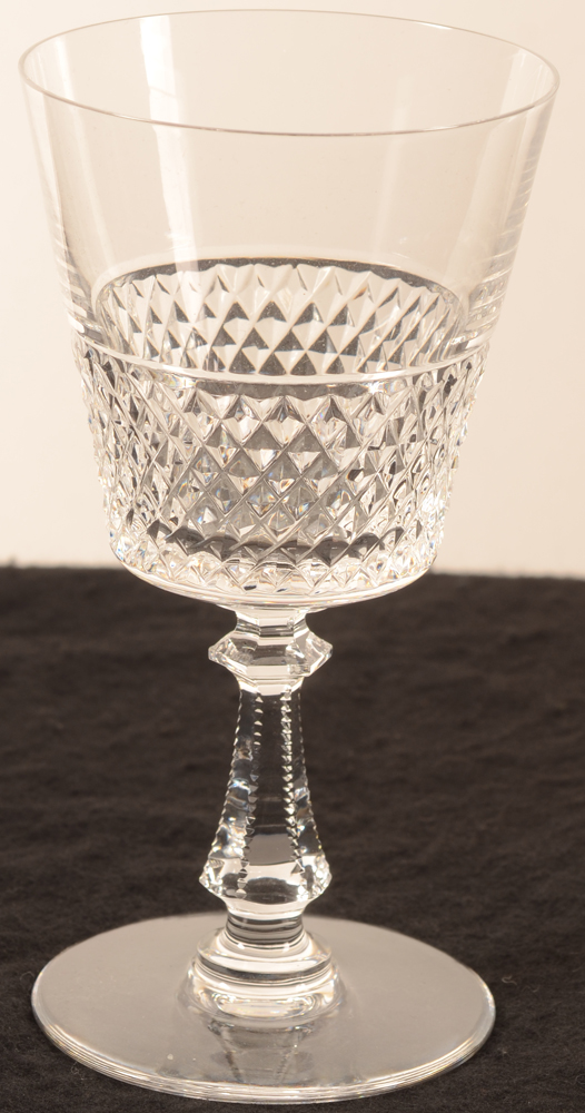 Val Saint-Lambert Heidelberg taille fantaisie 168 mm — crystal water or burgundy wine glass