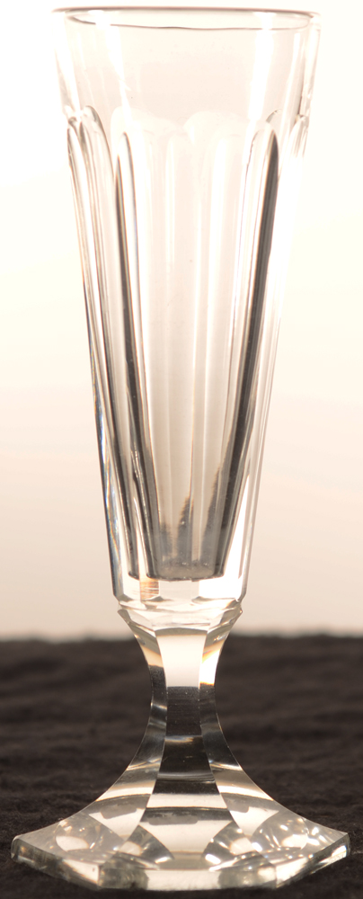 Val Saint-Lambert Poniatowski 175 — Val St-Lambert, modele Poniatowsky, verre de vin en cristal, hauteur 175 mm 