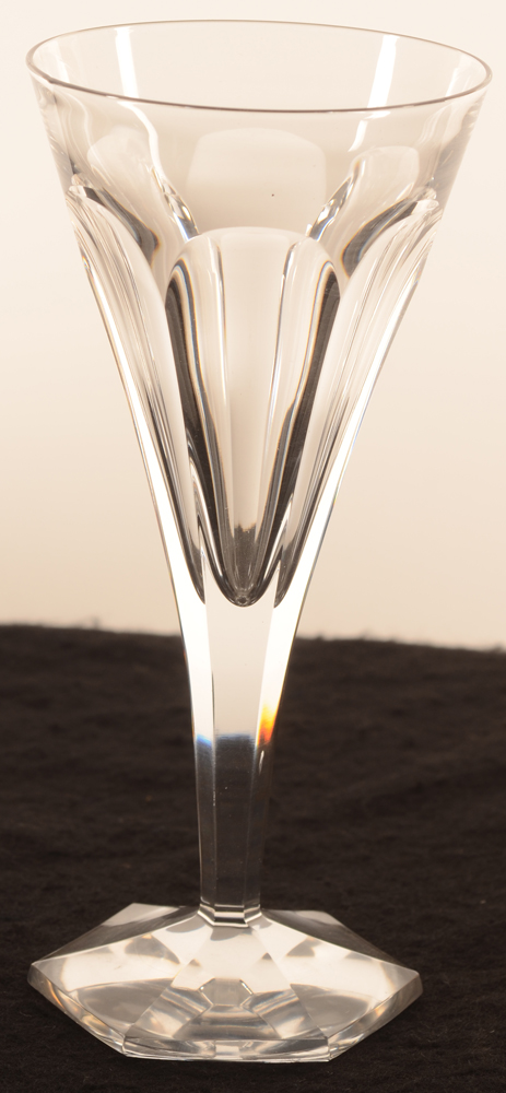 Val Saint Lambert Hafnia   — Verre à vin en cristal art deco 170 mm