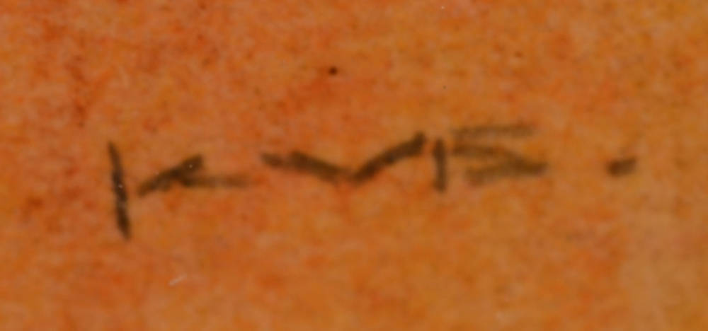 ?Karel Van Belle — Mongram signature of the artist, bottom centre