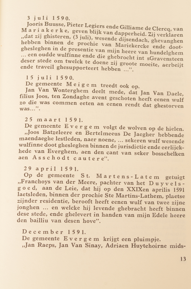 Hugo Van den Abeele — Sample page (in Dutch)
