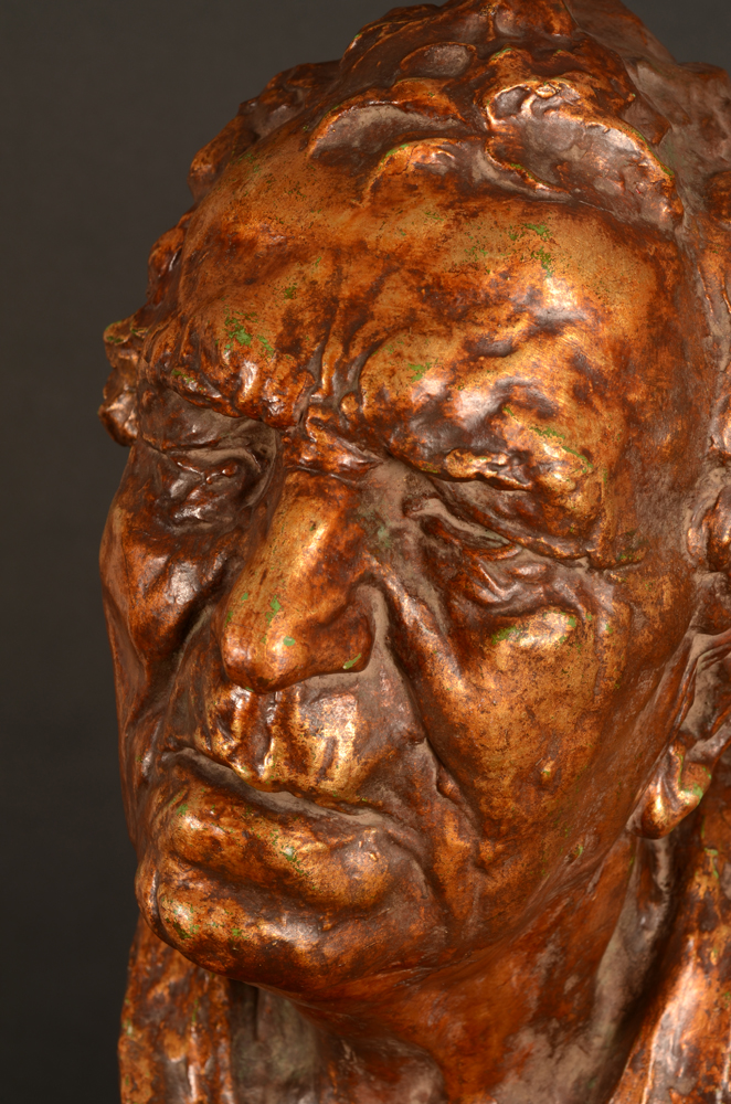 Gustave Van den Meersche — Detail of the face