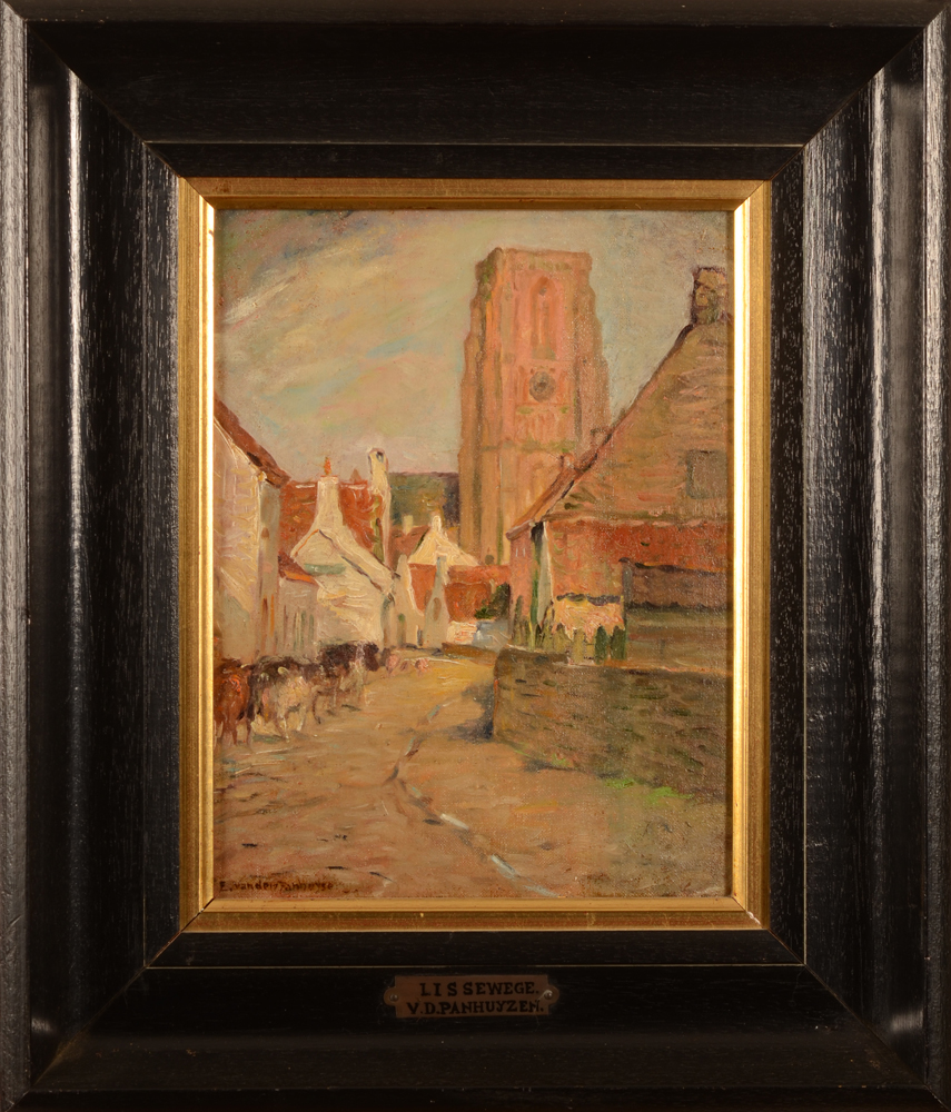 Ernest Van Den Panhuysen — The painting in its frame