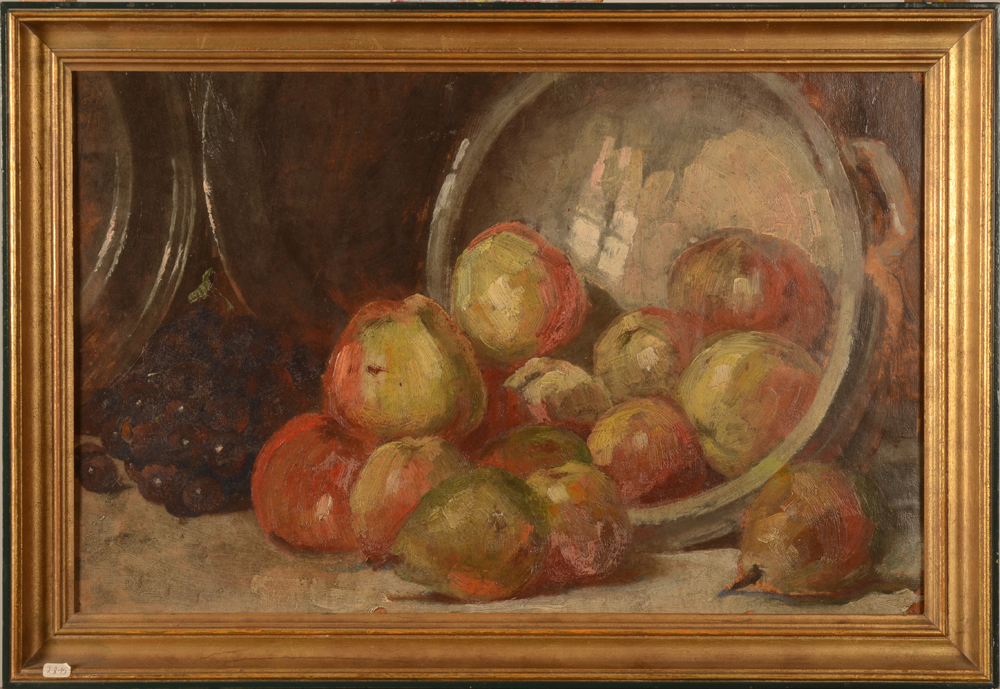 Van Quekelberghe E. (attributed to) Apples — With frame
